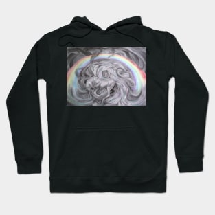 Pegasus under the rainbow Hoodie